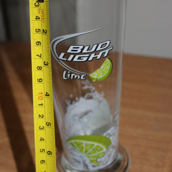 ATTRACTIVE Bud Light Lime Glass TALL - Picture 2 of 4